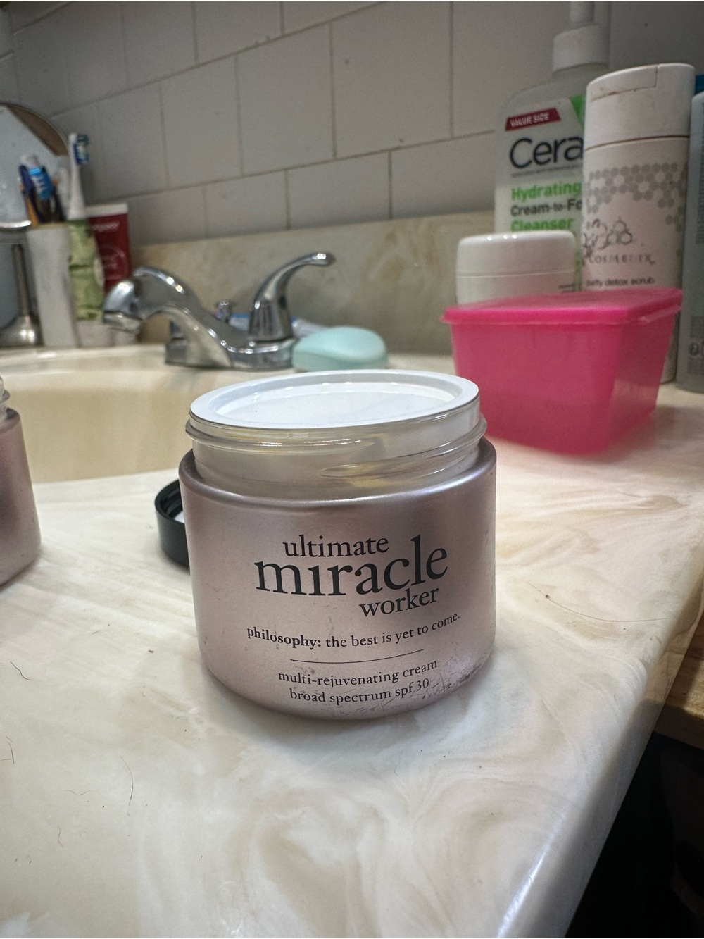 Philosophy Ultimate Miracle Worker Multi-Rejuvenating Cream - Pink
